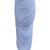 Draped midi Skirt