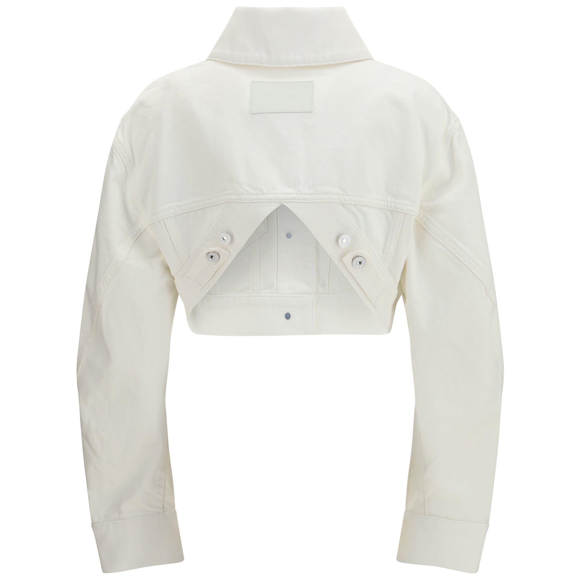 Cocoon reversed-effect raw denim Jacket
