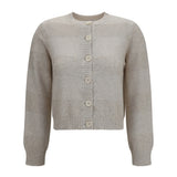Long-sleeve crewneck cotton Sweater