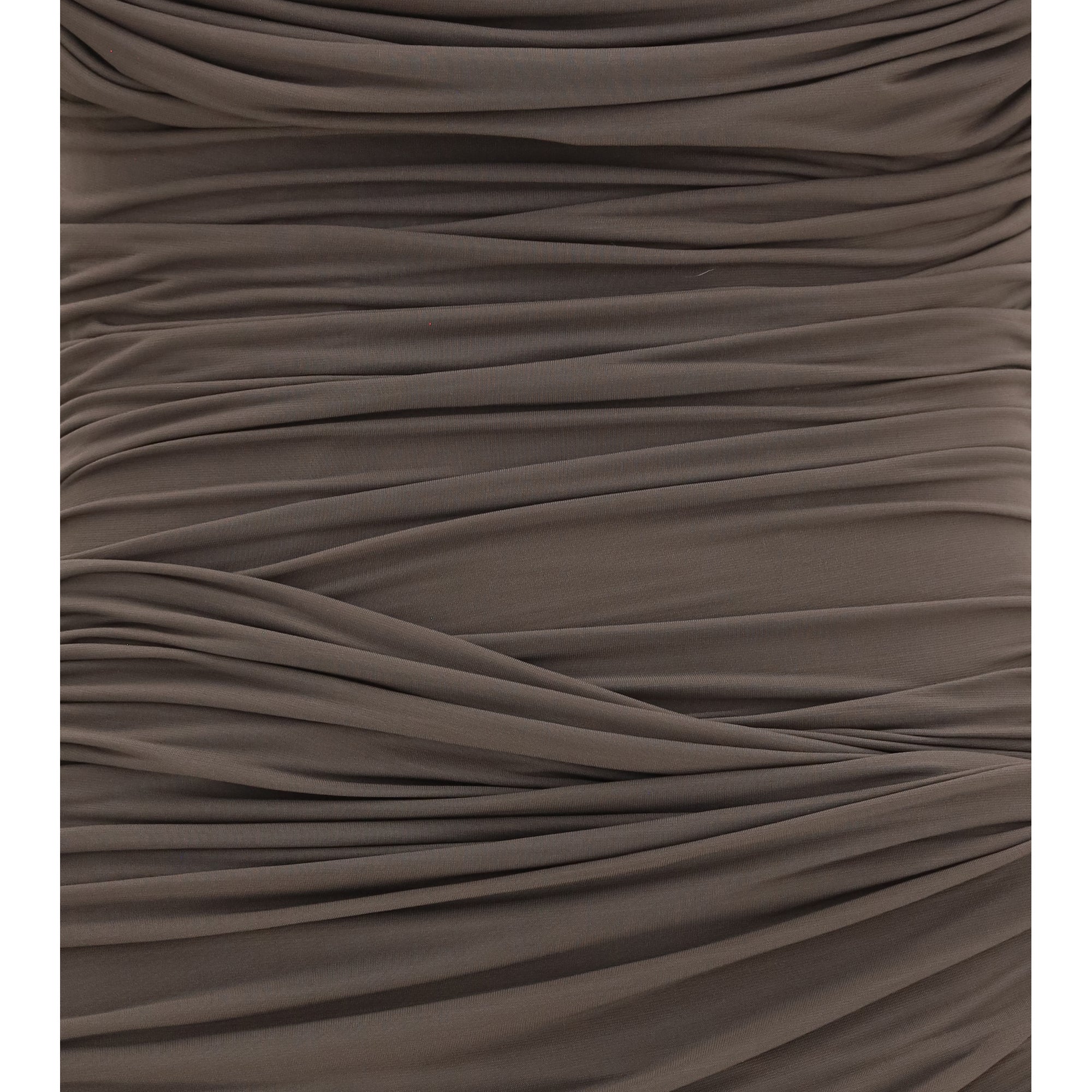 Draped high-neck Dress