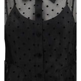 Polka dot organza Shirt