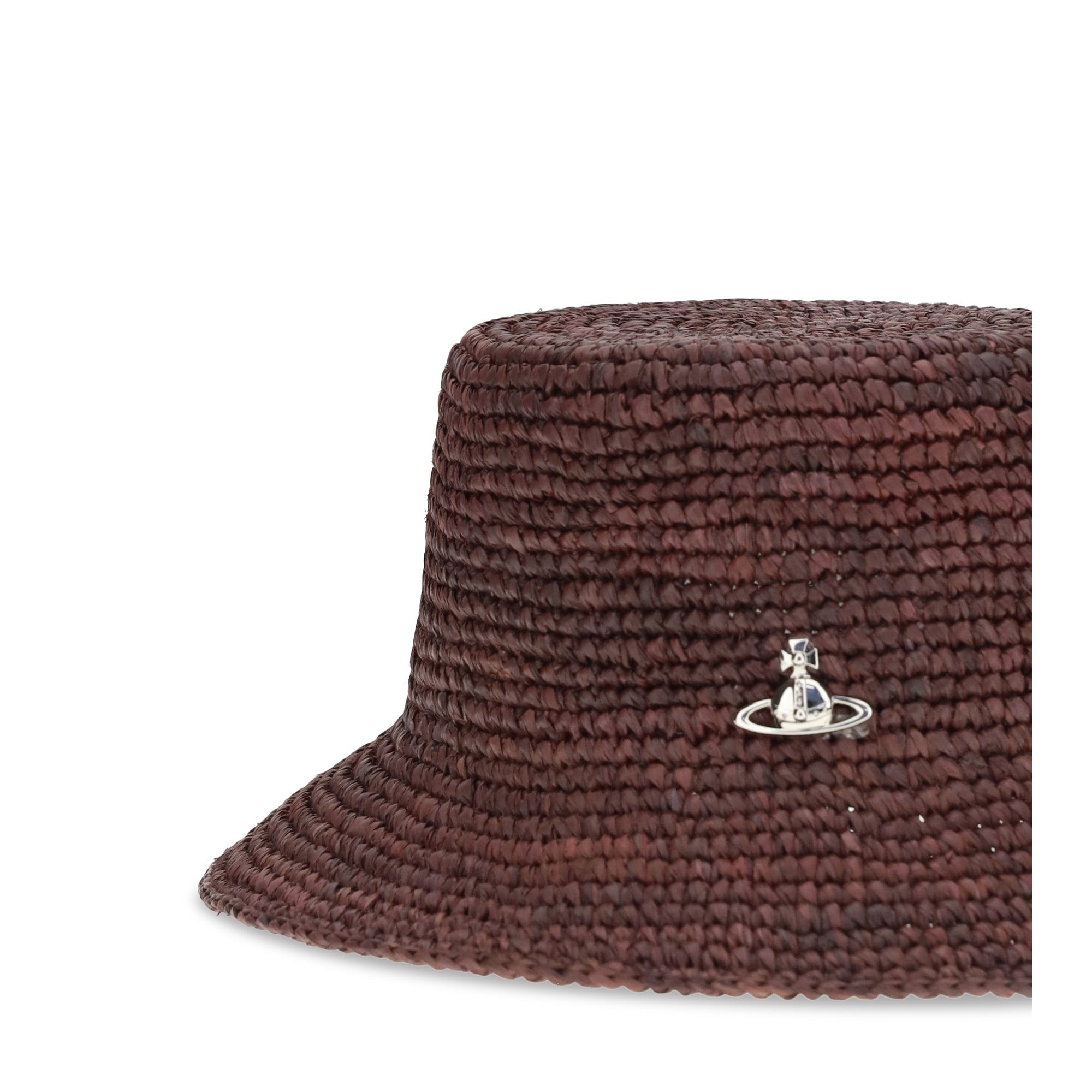 Orb raffia Bucket Hat