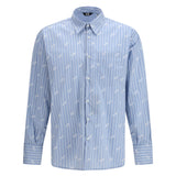 Pinstripe Logo Shirt