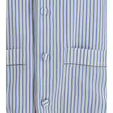 Striped Silk PJ Shirt