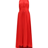 Belted pleated Dress