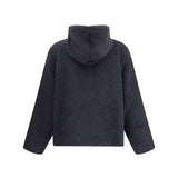 Zip Sweater furry effect design