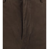 Wide-leg suede Pants
