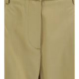 Wide-leg virgin wool Pants