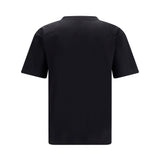 Panther print cotton T-shirt
