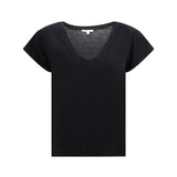 V-neck cotton T-shirt