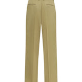 Wide-leg virgin wool Pants