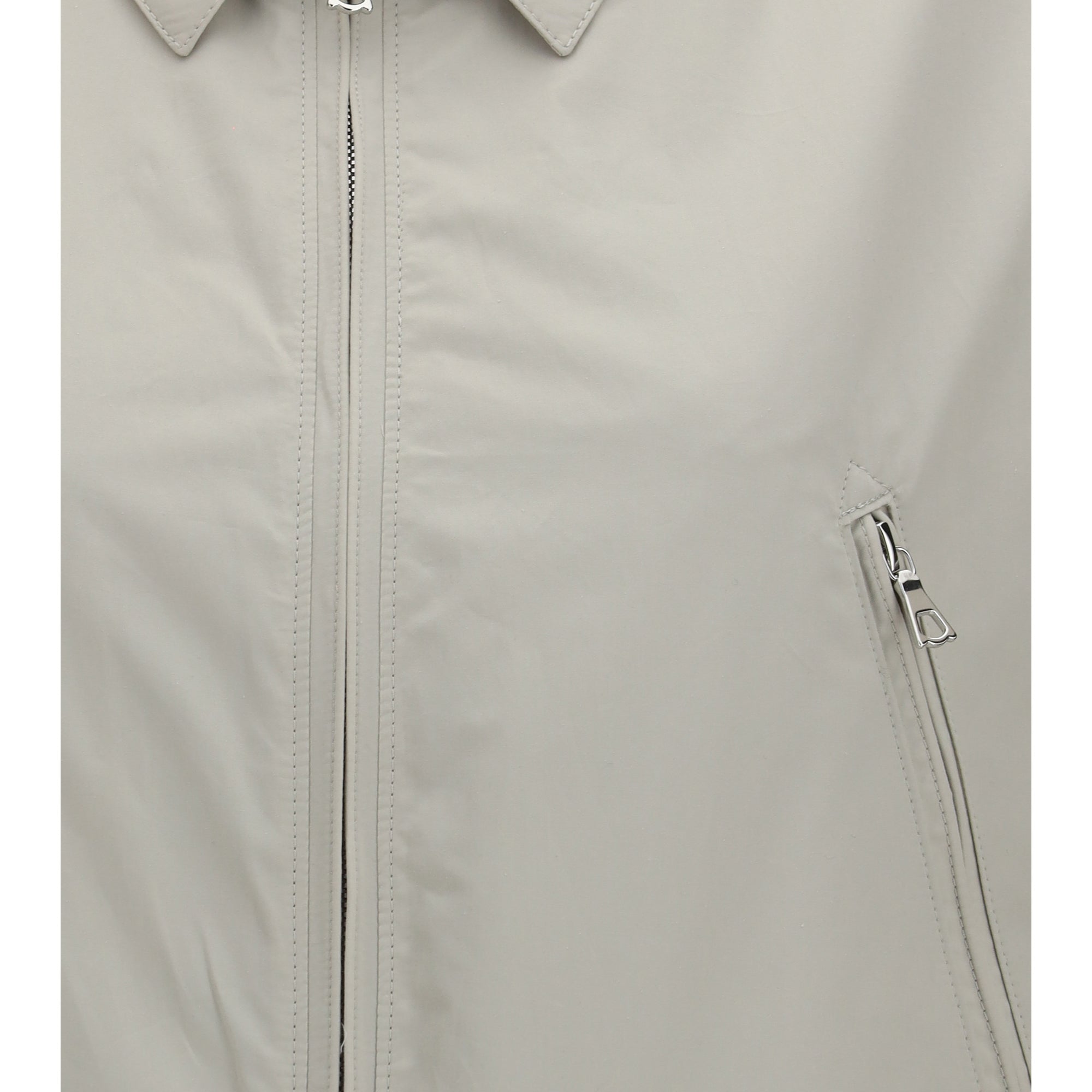Cotton zipped pockets Jacket