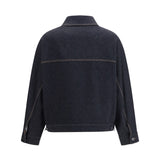 Denim print jersey Jacket