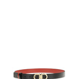 Adjustable and reversible Gancini Belt