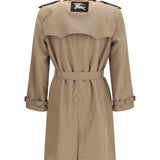 Double-breasted belted Trench