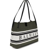 Medium canvas and leather Release Tote