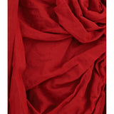 Draped shawl-collar midi Dress