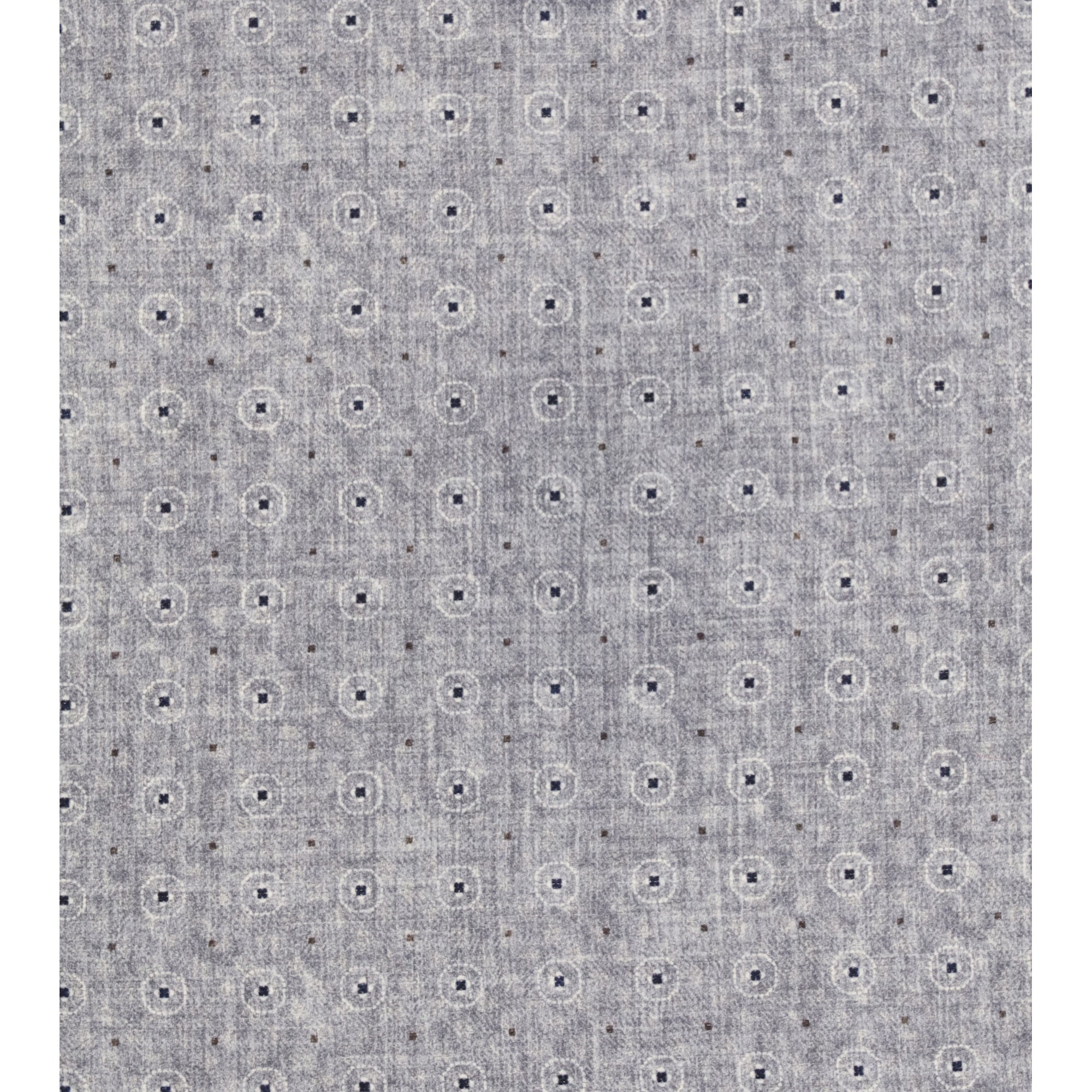 Ethnic-patterned silk Pocket Square