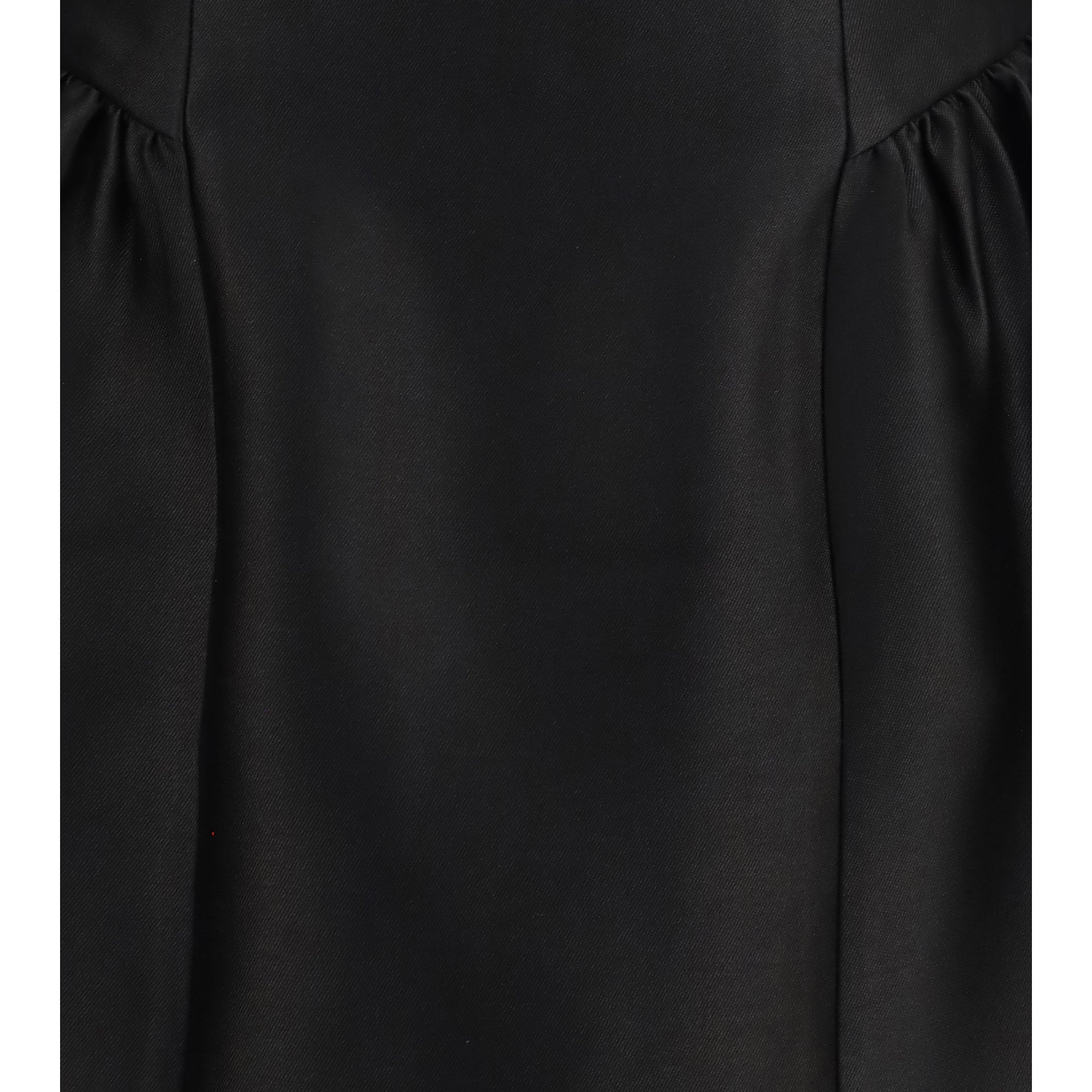 Short taffeta Dress with collar
