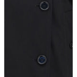 Mayfair cropped Trench Jacket in gabardine