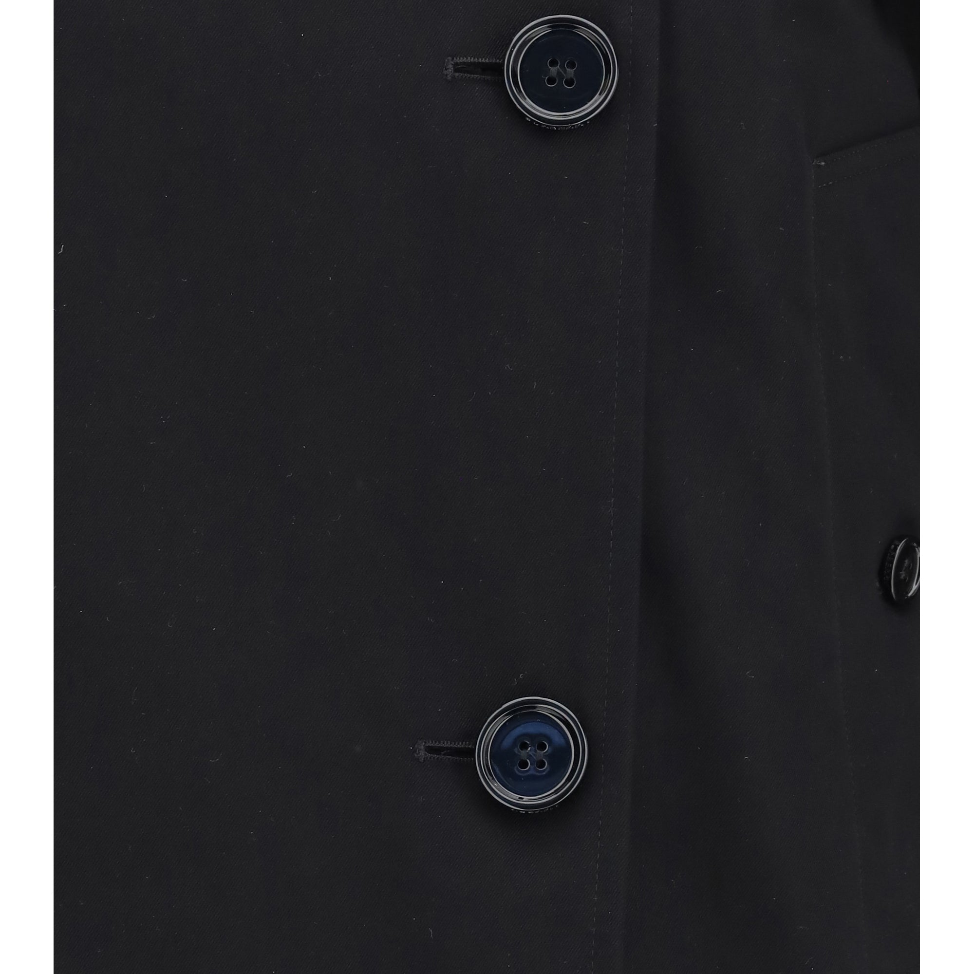 Mayfair cropped Trench Jacket in gabardine