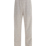 All-over logo pinstripe track Pants