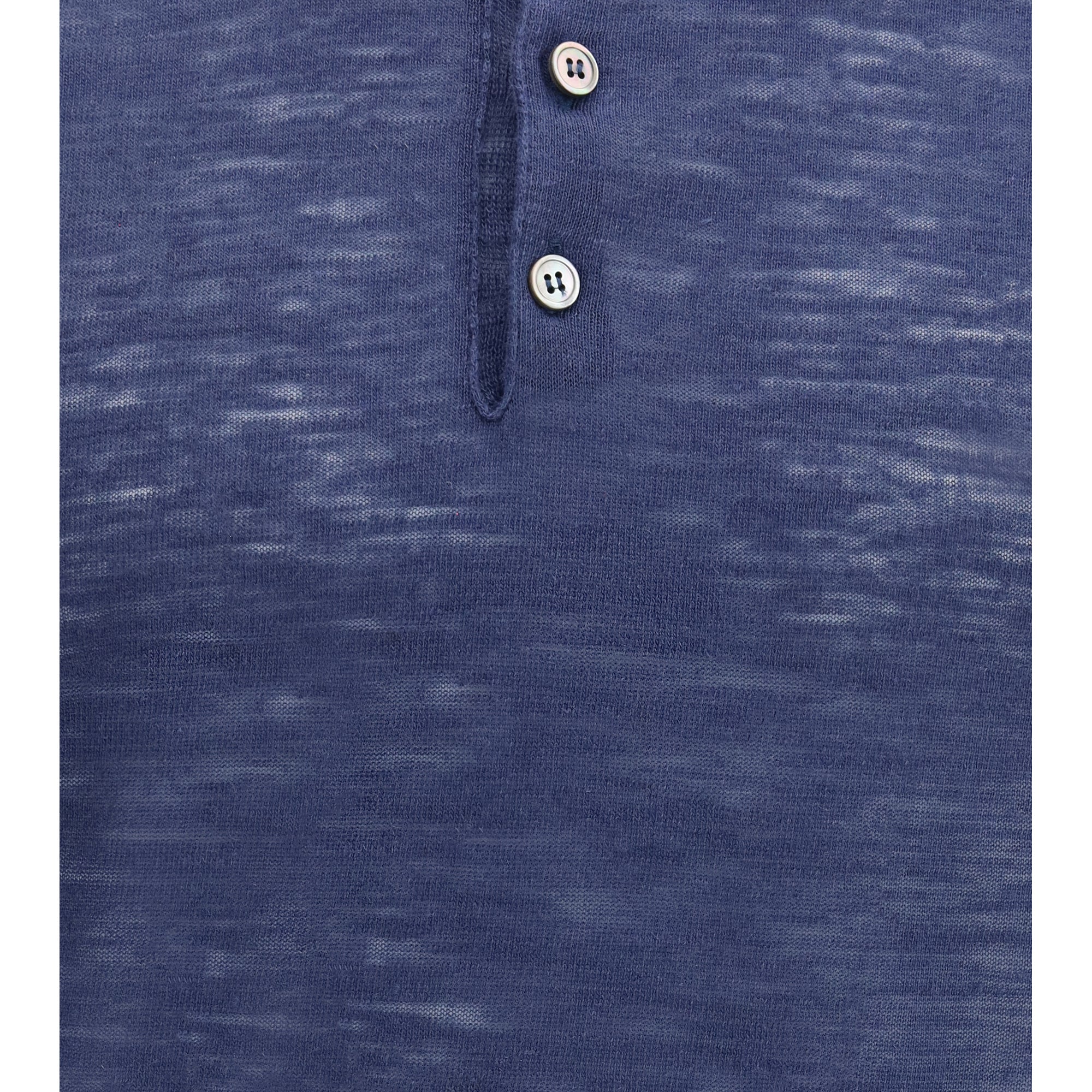 Linen blend Polo