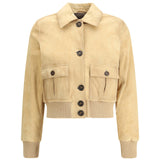 Suede leather Jacket