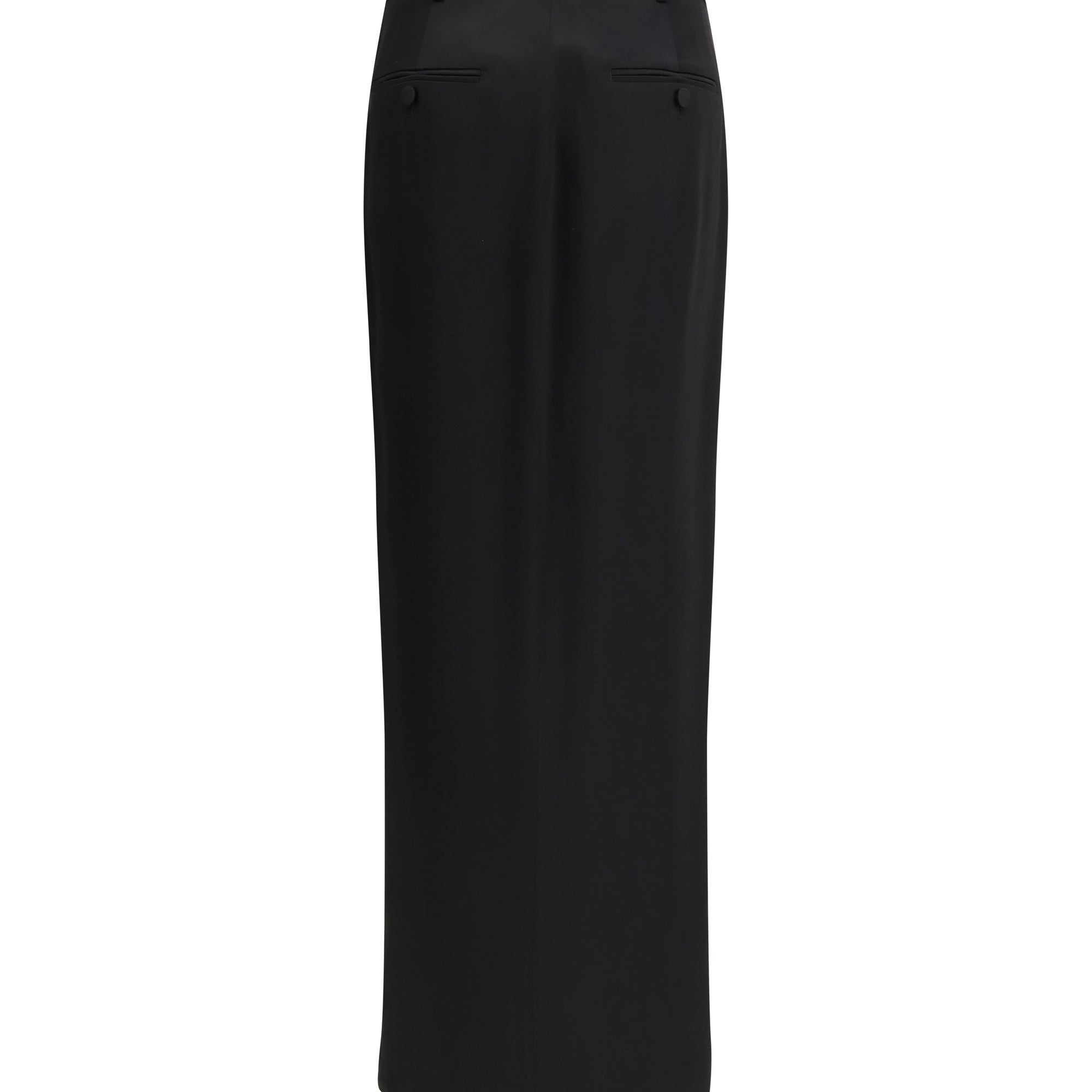 Tailored crepe envers satin Skirt
