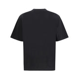 Round neck short sleeve T-shirt with D-ring detail