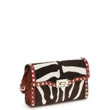 Zebra-print Shoulder Bag