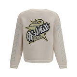 Star Logo Diagonal Varsity Cardigan