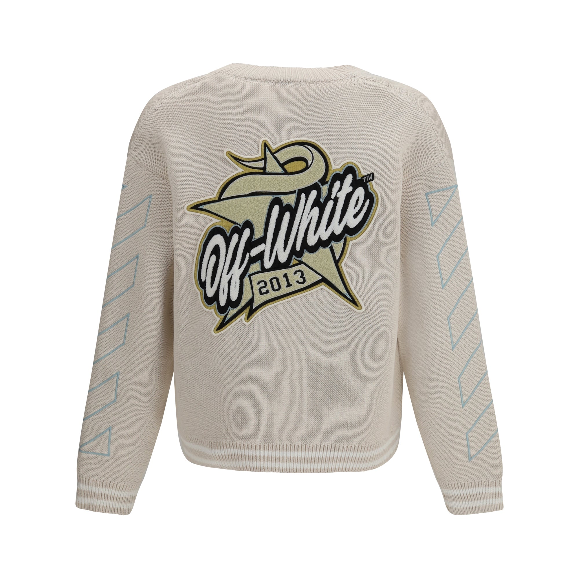 Star Logo Diagonal Varsity Cardigan
