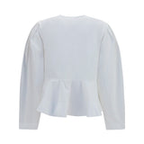 Cotton poplin Blouse with bows