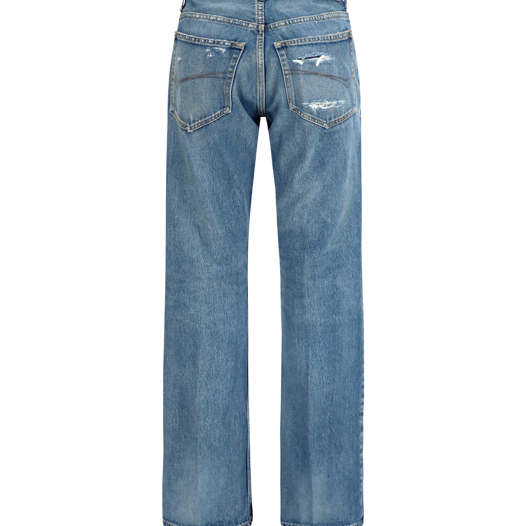 Straight-leg denim Jeans