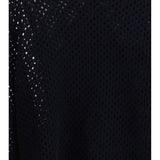 perforated boatneck Jumper