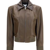 Glossy leather Jacket