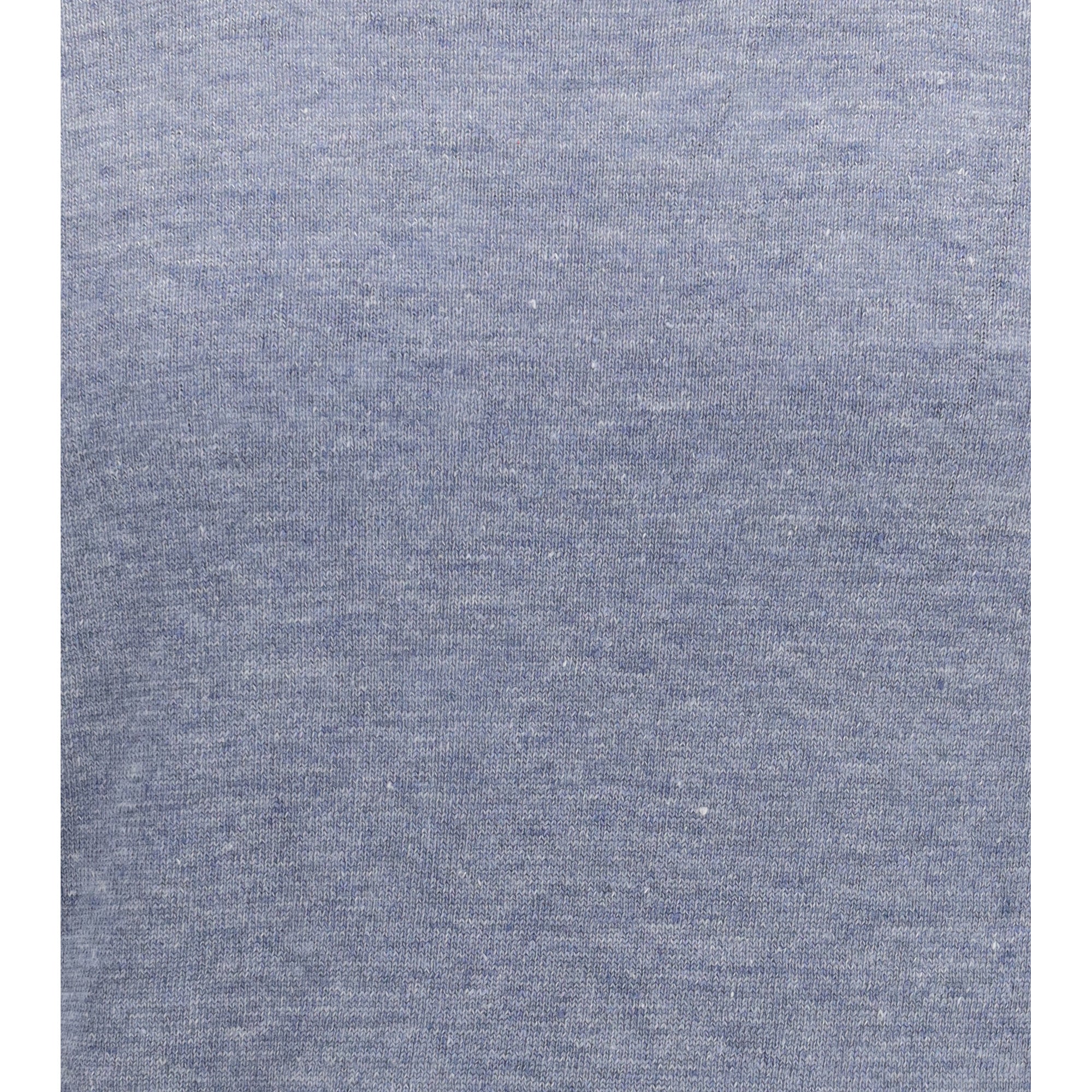 Linen and cotton crewneck T-shirt