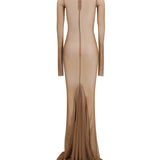 Long transparent tulle Dress
