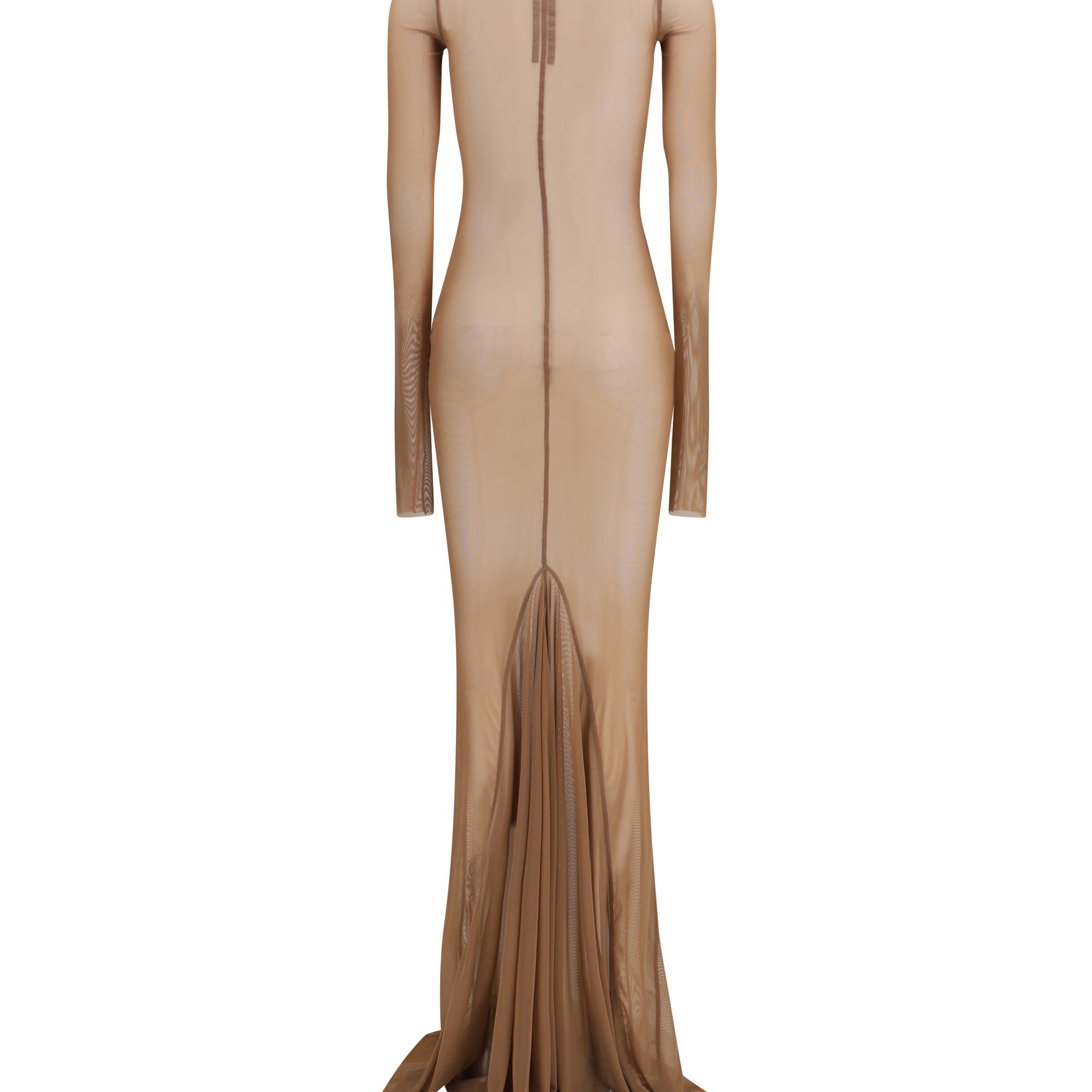 Long transparent tulle Dress