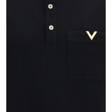 Polo with contrast trims