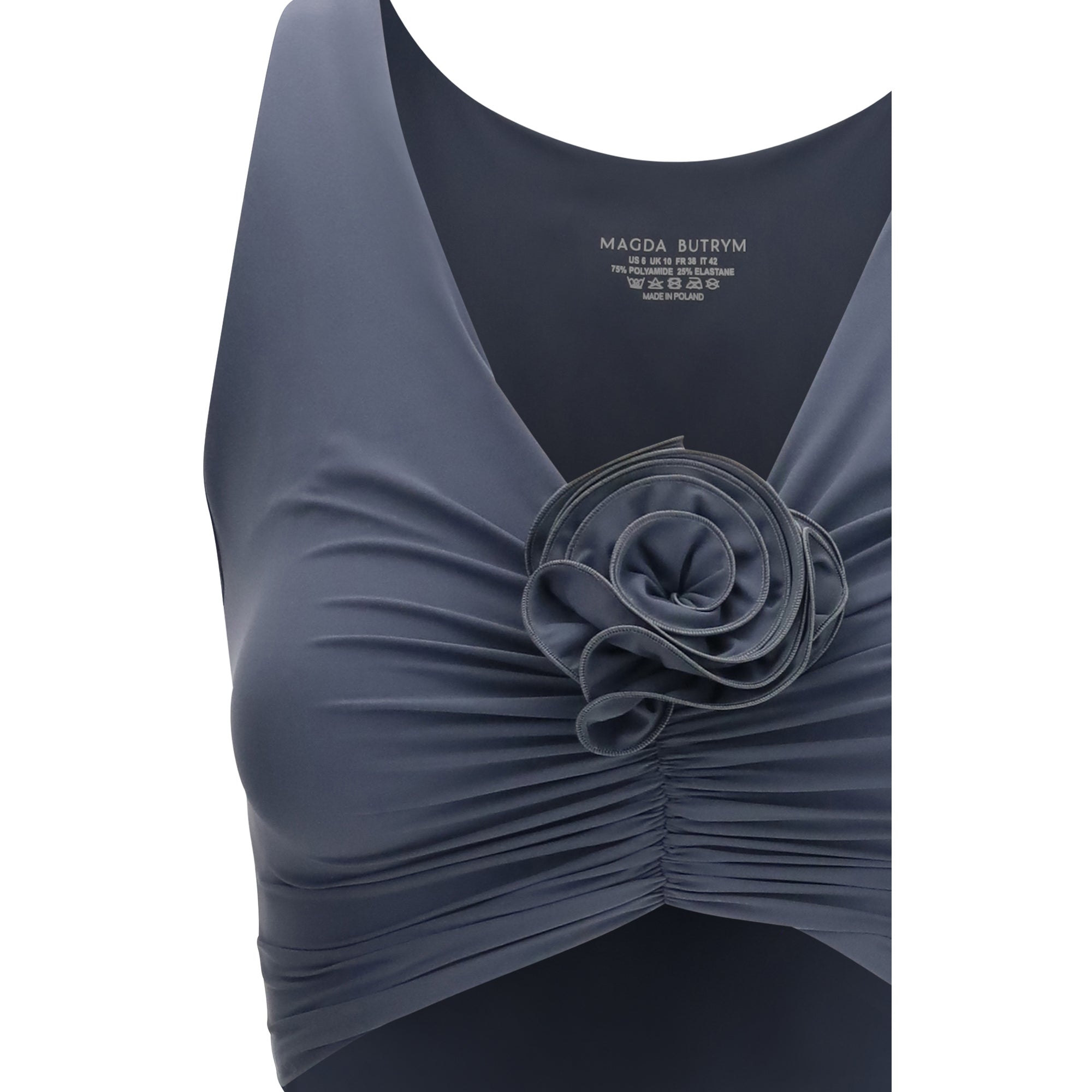Ruched Flower Top