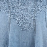 Denim Long Dress