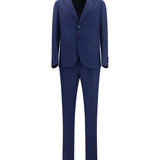 Wool Suit with double-breasted Jacket and vest