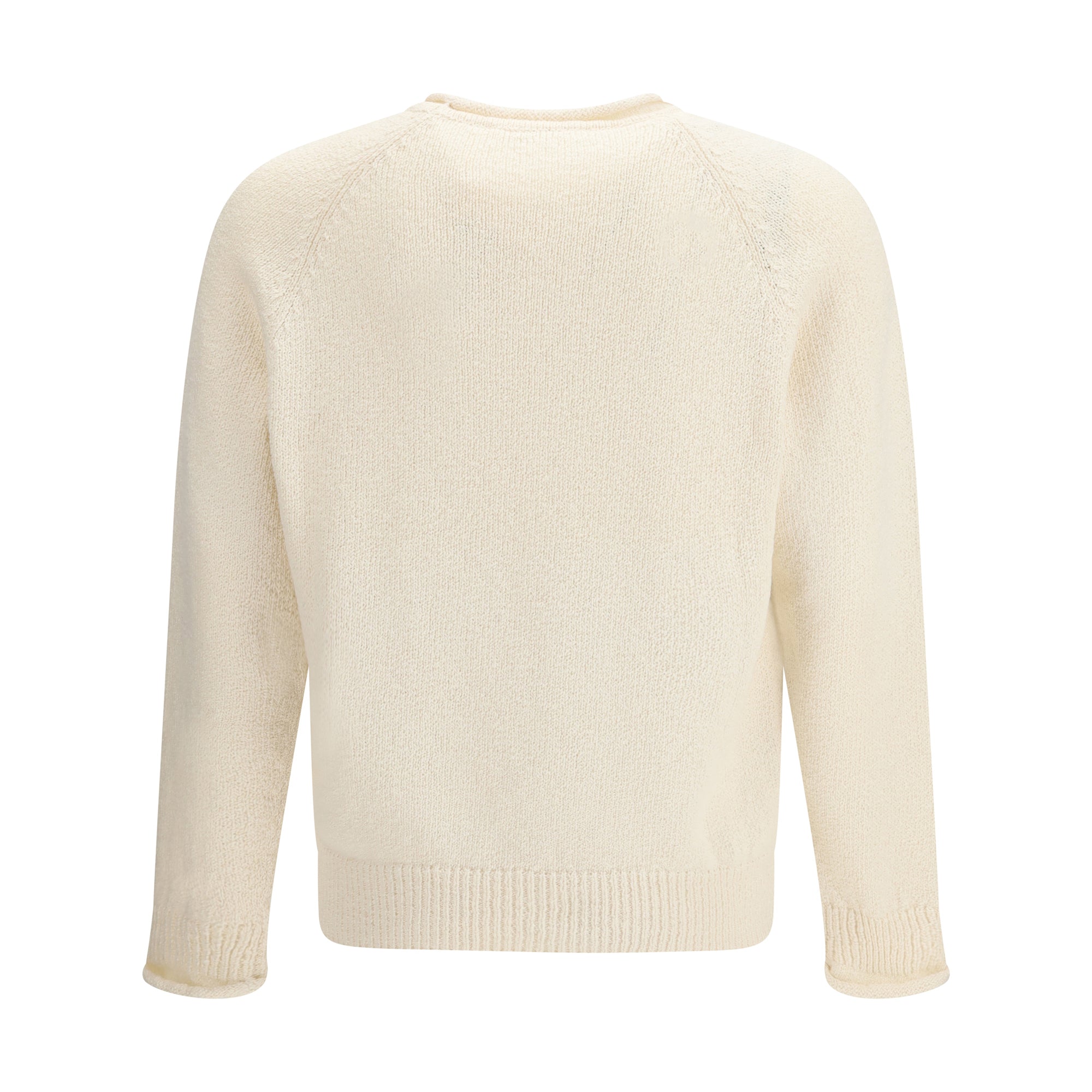 Ralph crewneck cotton Sweater with raglan sleeves
