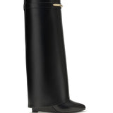 Leather Shark Boots