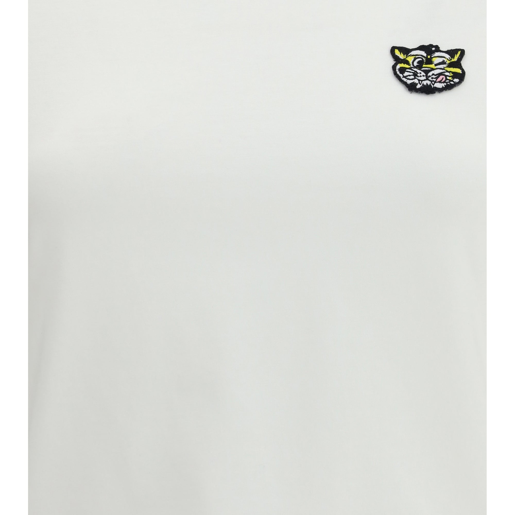 Cotton T-shirt with the embroidered “Wild Tiger”