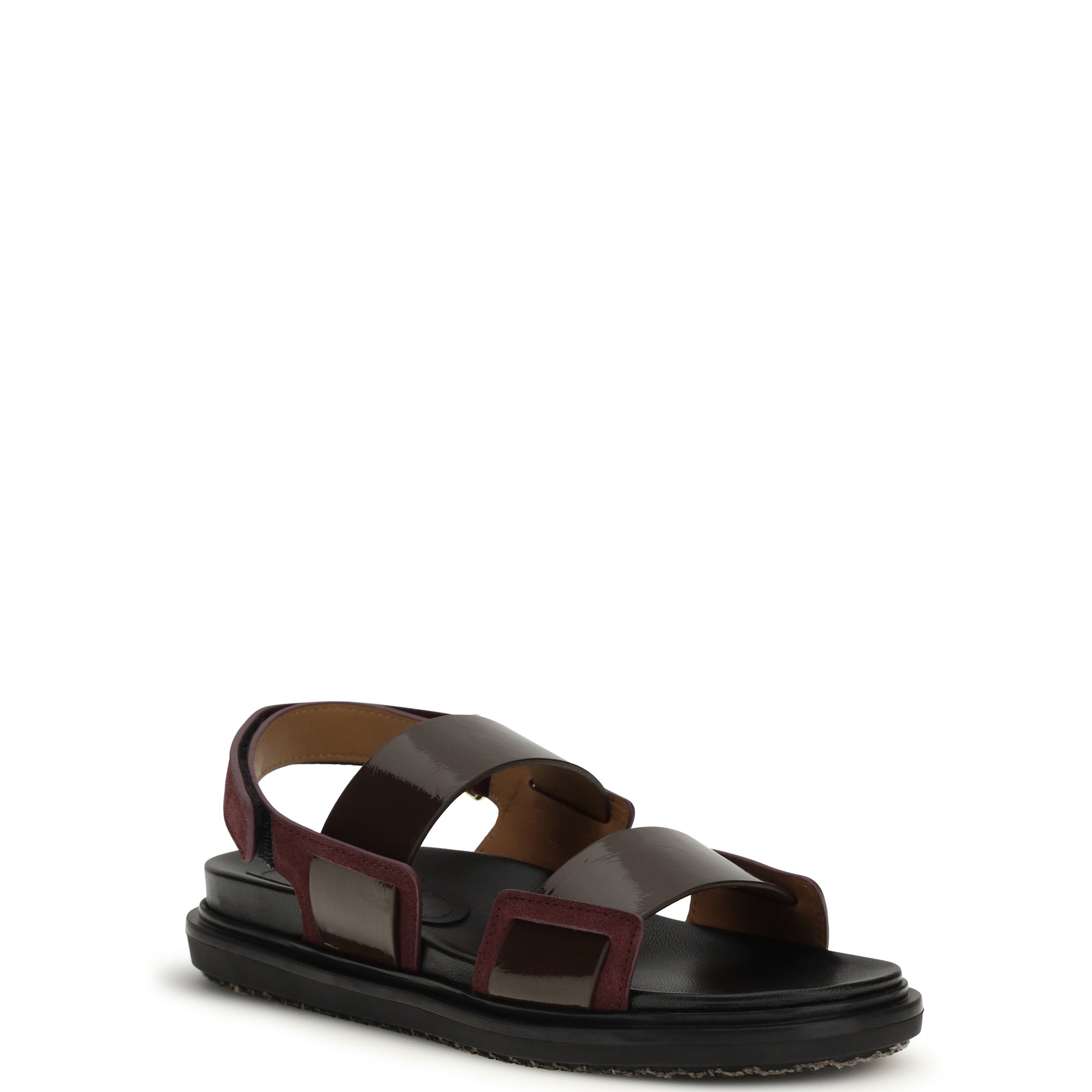 Double-strap Fussbett Sandals