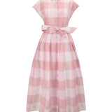 Chemisier check Dress