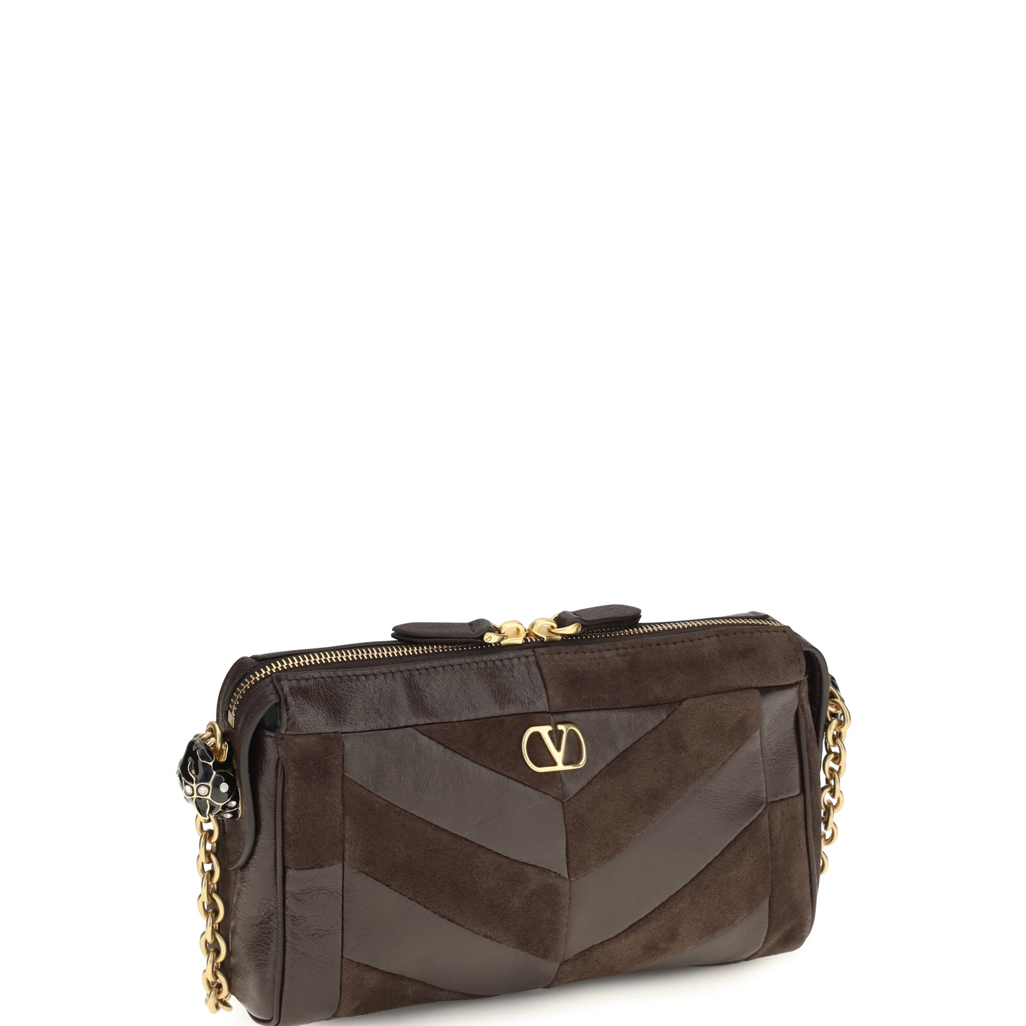 Panthea Shoulder Bag chevron pattern